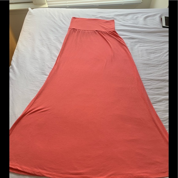 Pink Maxi Skirt - Picture 2 of 2